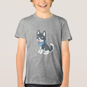 Cachorro Husky Filhote Desenho Fofo