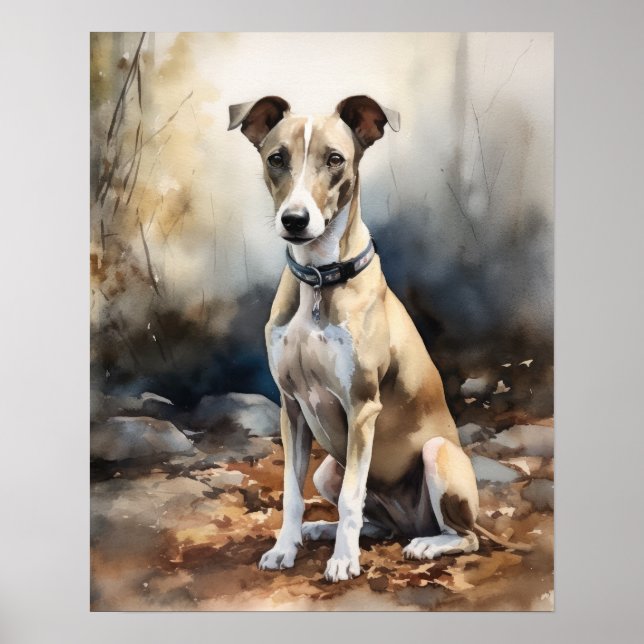 Cachorro italiano Impressão Poster (Frente)
