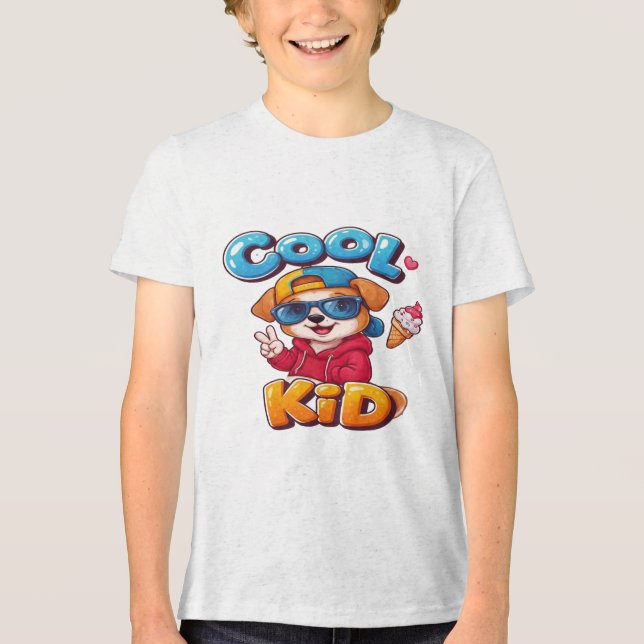 Cachorro Kid Legal: Cachorro com Óculos de Sol e S (Frente)