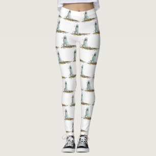 Cachorro Labradoodle Deixa Leggings femininas