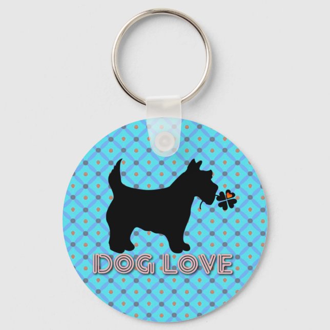 Cachorro Love Chaveiro (Frente)
