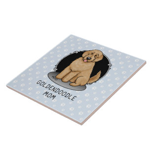 Cachorro Mãe Doodle Mãe (ouro vermelha) Cachorro M