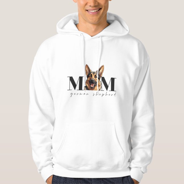 Cachorro Mãe GERMAN SHEPHERD DOG Camiseta Clássica (Frente)