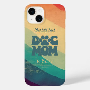 Cachorro Mãe Retro Groovy Personalizado
