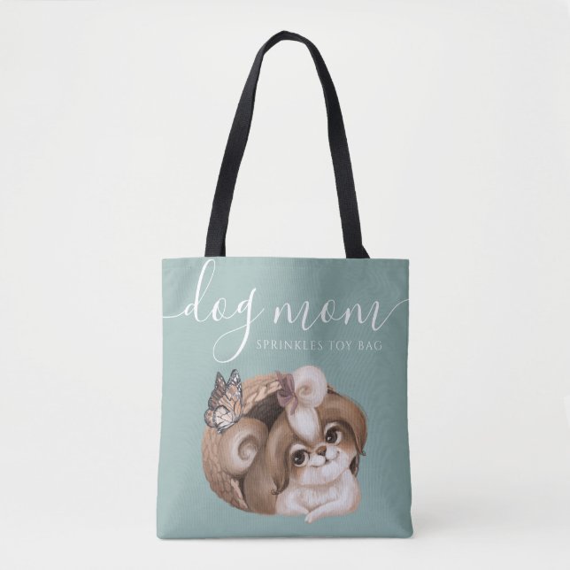 Cachorro Mamãe Toy Tote Bag (Frente)