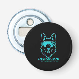 Cachorro Neon Cyber Guardian - Abridor de Garrafa