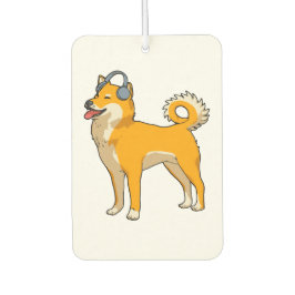 Cachorro ouvindo música