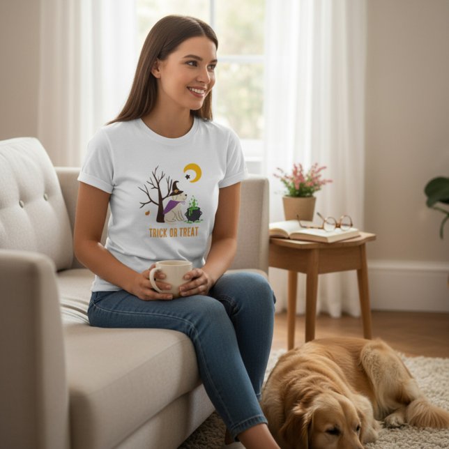 Cachorro Personalizado Cachorro Mãe T-Shirts (Criador carregado)