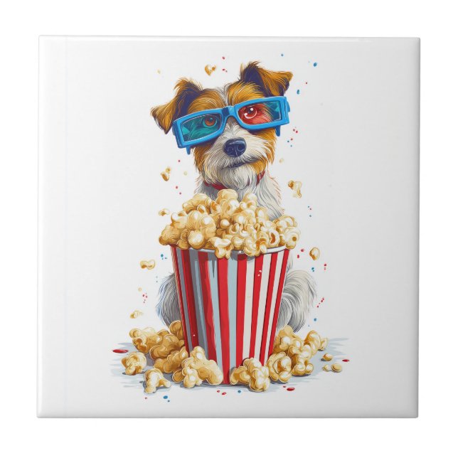 Cachorro Pipoca � Cachorro da Noite de Filme (Frente)