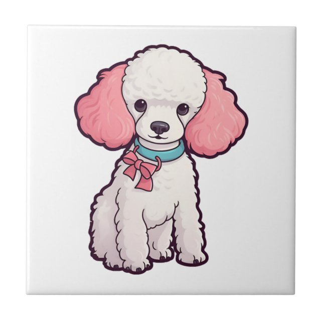 Cachorro Poodle Super Fofo (Frente)