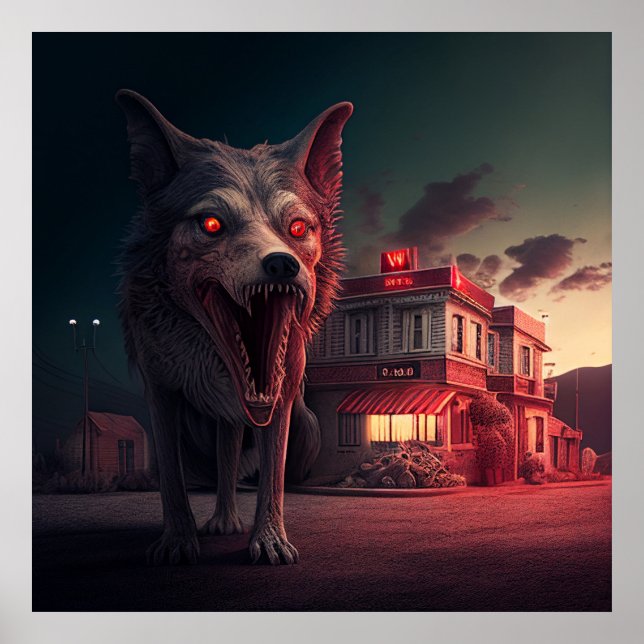 Cachorro poster Mau (Frente)