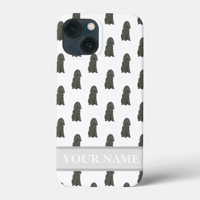 Cachorro preto personalizado (Verso)