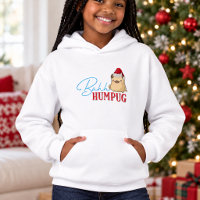 Cachorro Pug Engraçado Bah Humpug Natal