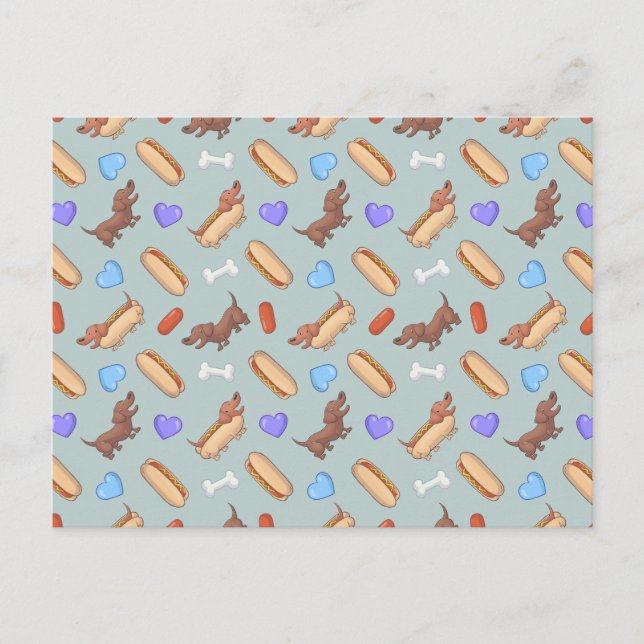 Cachorro quente: Cartão postal (Frente)