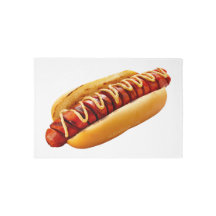 Cachorro-quente da vibe de churrasco de verão do S