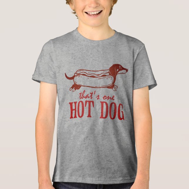 Cachorro Quente Salsicha Engraçado (Frente)