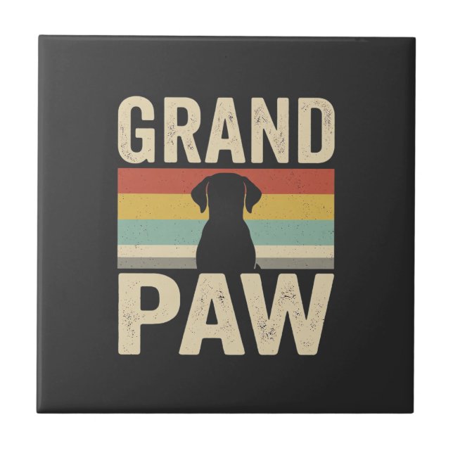 Cachorro Retro Vintage Grand Paw (Frente)