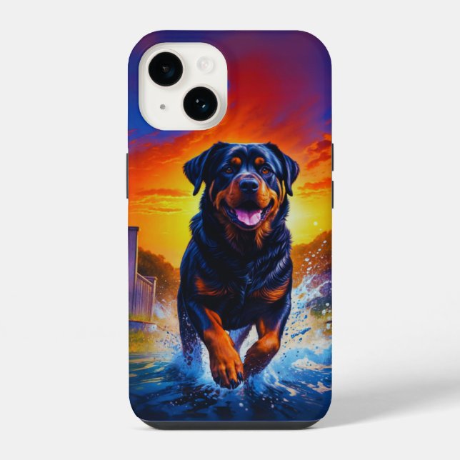Cachorro Rottweiler Rottie (Verso)