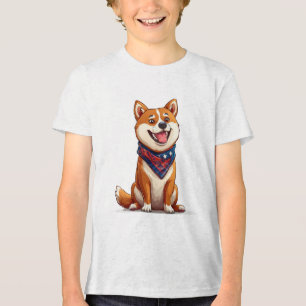 Cachorro Shiba Inu feliz