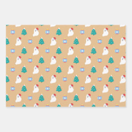 Cachorro Spitz Japonês é um bom Natal