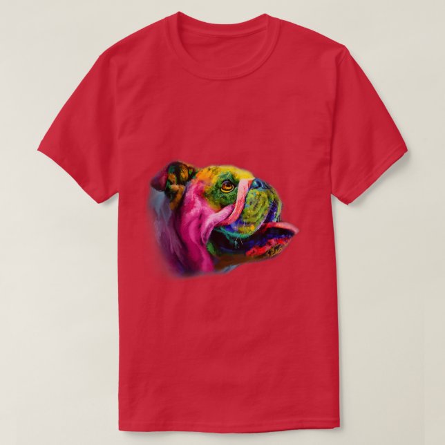 Cachorro Touro para Camiseta Mãe Touro (Frente do Design)