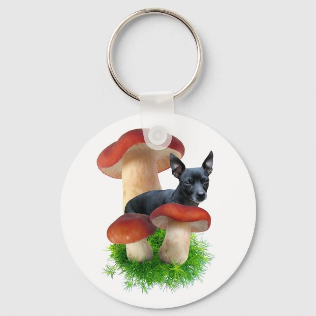 Cachorro Vermelho Chaveiro (Frente)