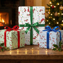 Cachorro-Vidro Roubando Luzes De Árvore De Natal