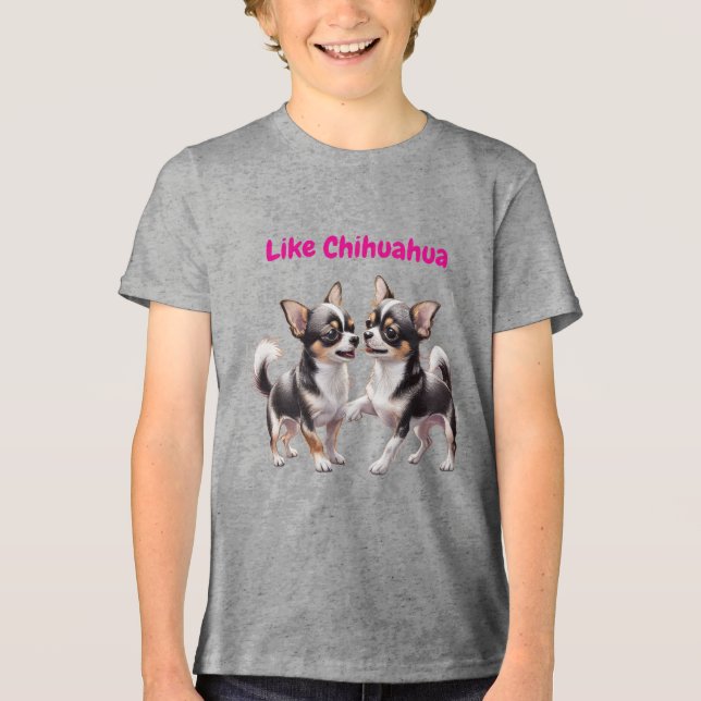 Cachorros engraçados de Chihuahua (Frente)