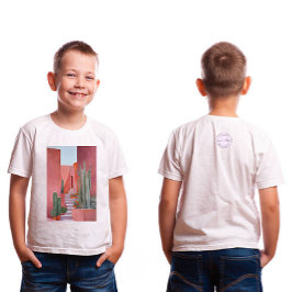 Cacti Ally | Camiseta de Pintura a Óleo Original |
