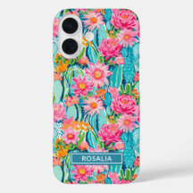Cactos Floridos Coloridos Modernos Personalizados