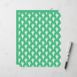 Cactus Pattern Green Desert Saguaro Southwest Dive