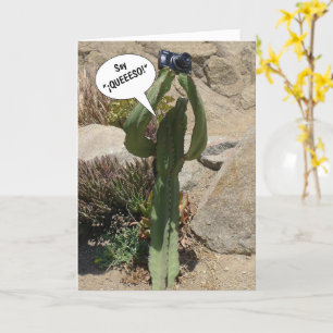 Cactus Tourist, Diga QUEEESO - cartão