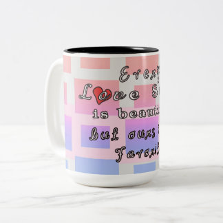 Cada Love Story é caneca de café bonita