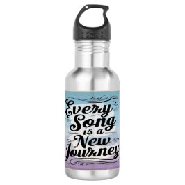 Cada Música É Uma Nova Garrafa De Viagem