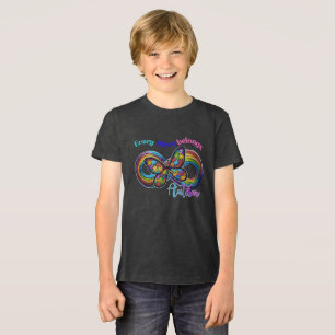 Cada Peça Brilha – Camiseta Borboleta Autismo