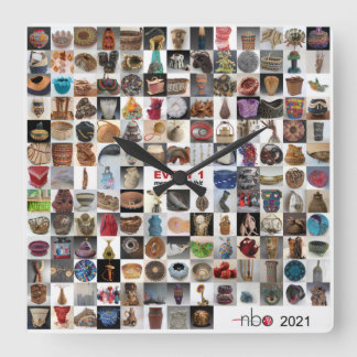 Cada relógio de parede de 1 cesta