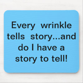 Cada ruga conta o mouse pad