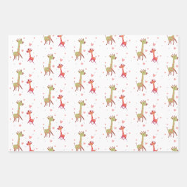 cadeau papier olifant giraf aap