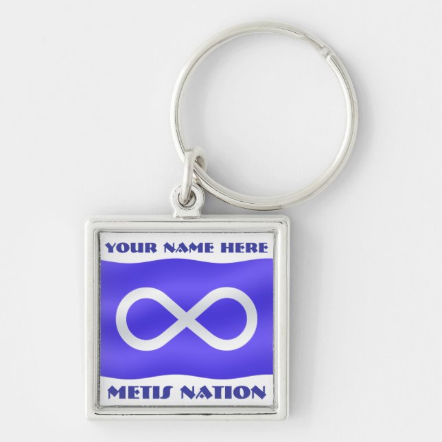 Cadeia-Chave Metis Personalizada por Chaveiro de S (Frente)