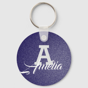 Cadeia de chave de nome personalizado   Chaveiro m