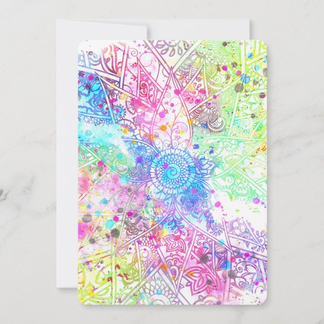 Cadeias de água design com palheiro de flores bran (Frente)