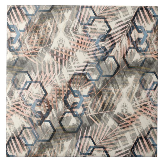 Cadeias nas folhas de palma. (Frente)