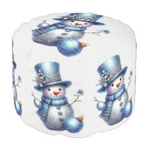 Feriados de inverno elegantes do Natal Snowman