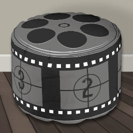 Cadeira Puff Redonda Filme Reel