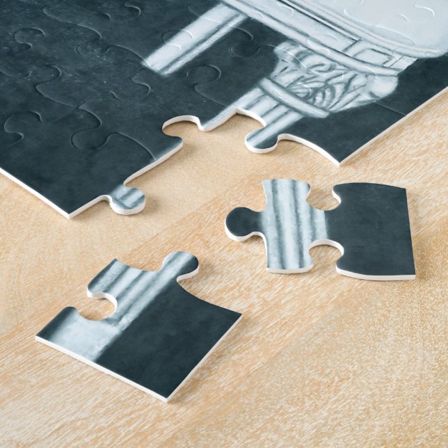 Cadeira rosa ficou Quebra-cabeça de Cyanide Jigser (Lateral)