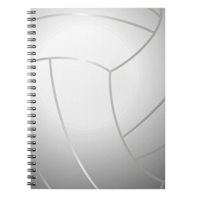 Caderno (branco) legal do voleibol (Frente)