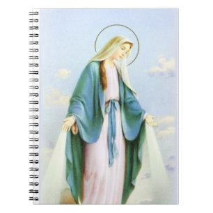 Caderno crescente da lua da Virgem Maria