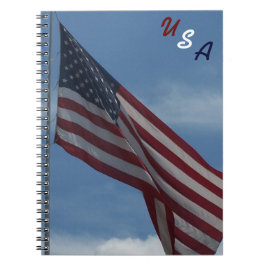 Caderno da Bandeira Americana