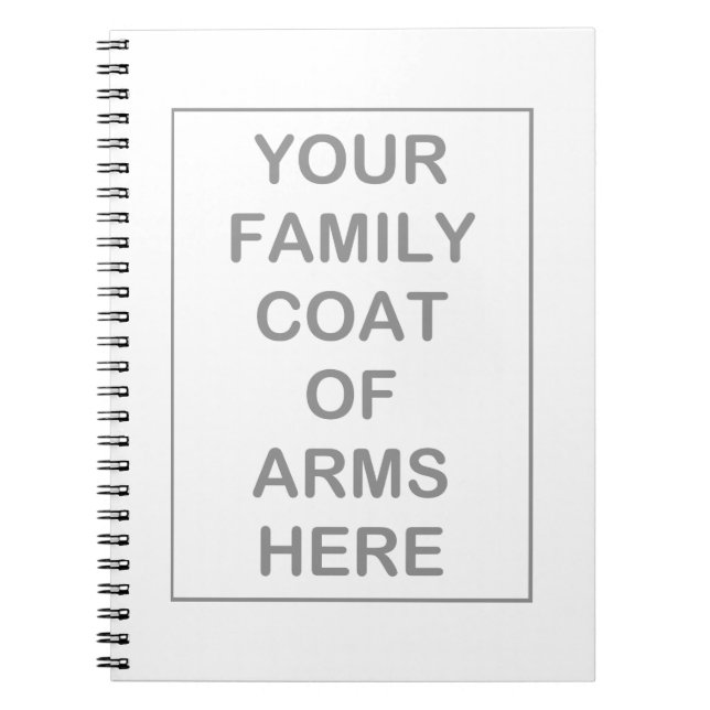 Caderno da brasão (Frente)