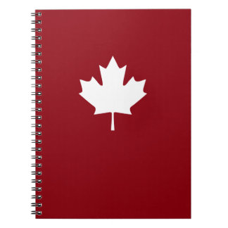 Caderno da folha de bordo de Canadá